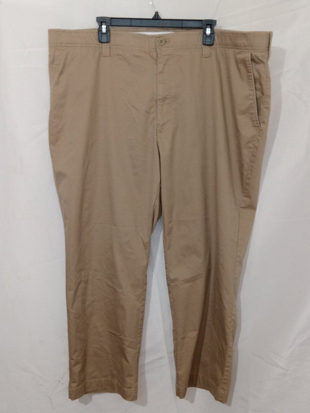 DXL Oak Hill Tech Pants Men's 48x28 Khaki Straight Fit Stretch Chino Golf